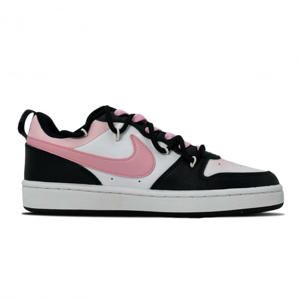 Nike Court Borough 2 Skateboard Shoes Women's Low top White/Pink/Black купить в интернет-магазине Yoocart с быстрой доставкой по России.