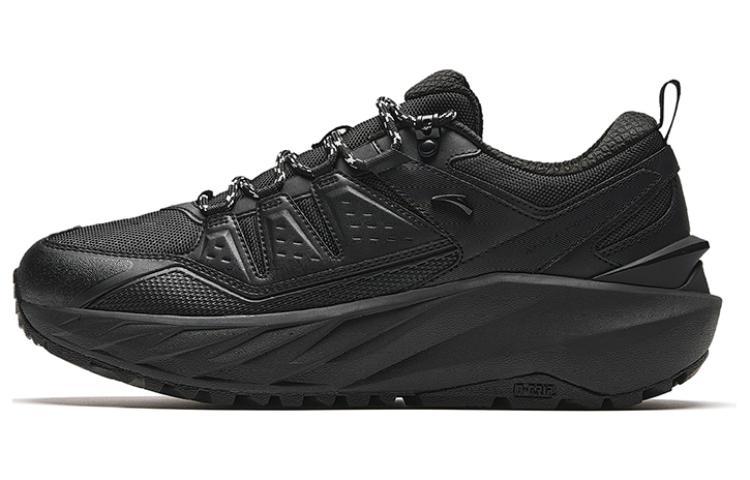 Anta Anti-Slip Wear-Resistant Low-Top Running Shoes Men's Black