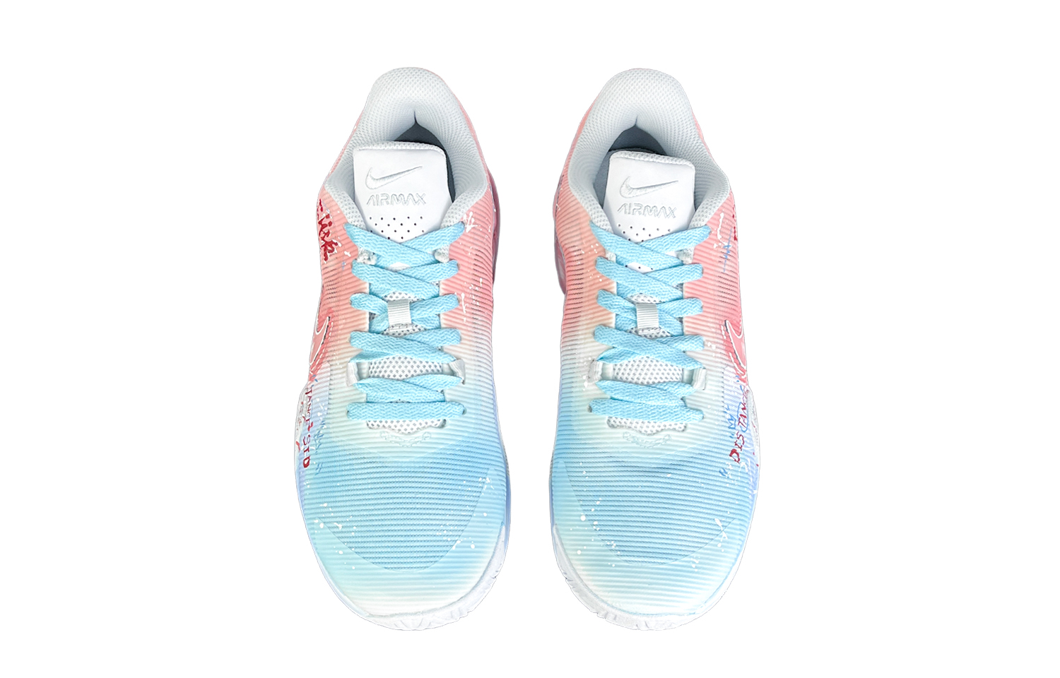 Nike Air Max Impact 4 Basketball Shoes Men's Mid Top Blue/Pink купить в интернет-магазине Yoocart с быстрой доставкой по России.
