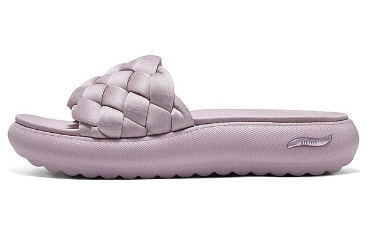 Skechers ARCH FIT CLOUD Slip-Resistant Abrasion-Resistant Slide Slippers Women's Purple