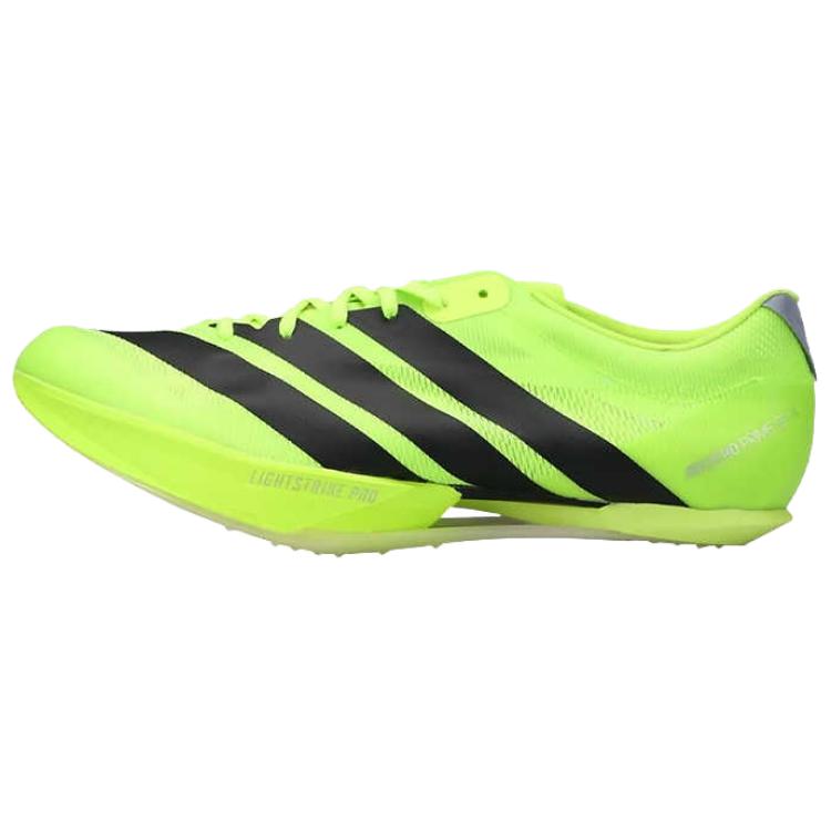 Adidas ADIZERO PRIME SP 4 Abrasion Resistant Low Top Sprint Training Running Shoes Men's Yellow Black