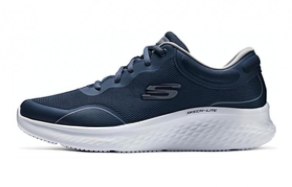 Skechers Flex Advantage 4.0 Anti-Slip Wear-Resistant Cushioning Breathable Low-Top Casual Shoes Men's Blue