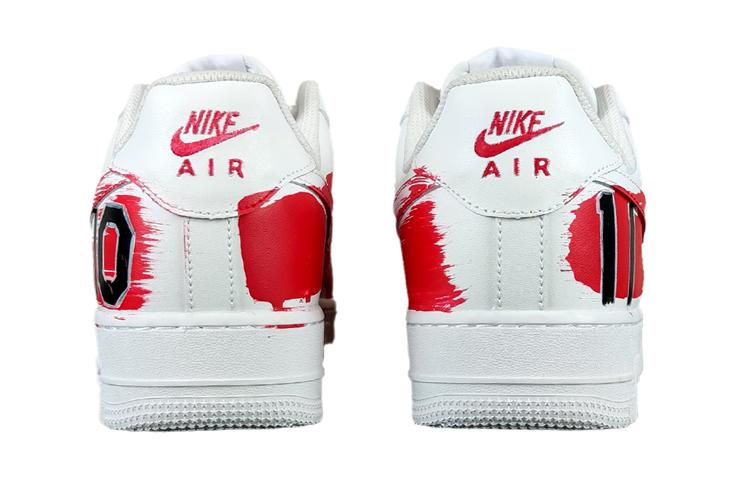 Nike Air Force 1 Low Air Force 1 Low-Top Skateboard Shoes Men's White Red купить в интернет-магазине Yoocart с быстрой доставкой по России.