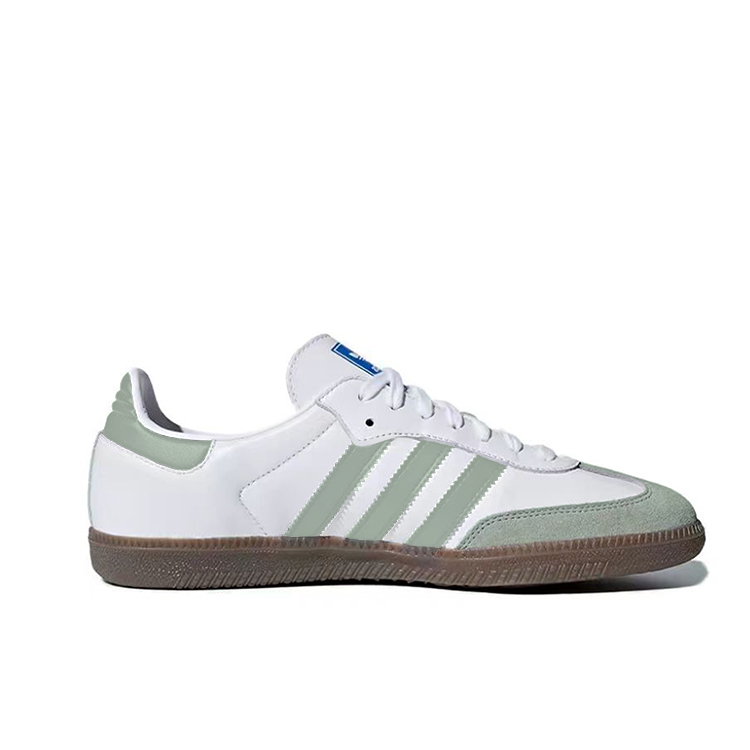 Adidas Originals SAMBA OG Anti-Slip Wear-Resistant Low-Top Skateboard Shoes Unisex White Green купить в интернет-магазине Yoocart с быстрой доставкой по России.