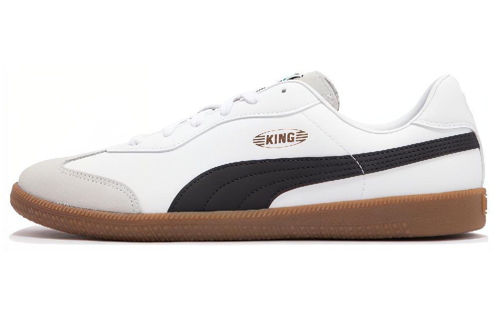 PUMA King 21 It Football Boots 'White Black Gum'