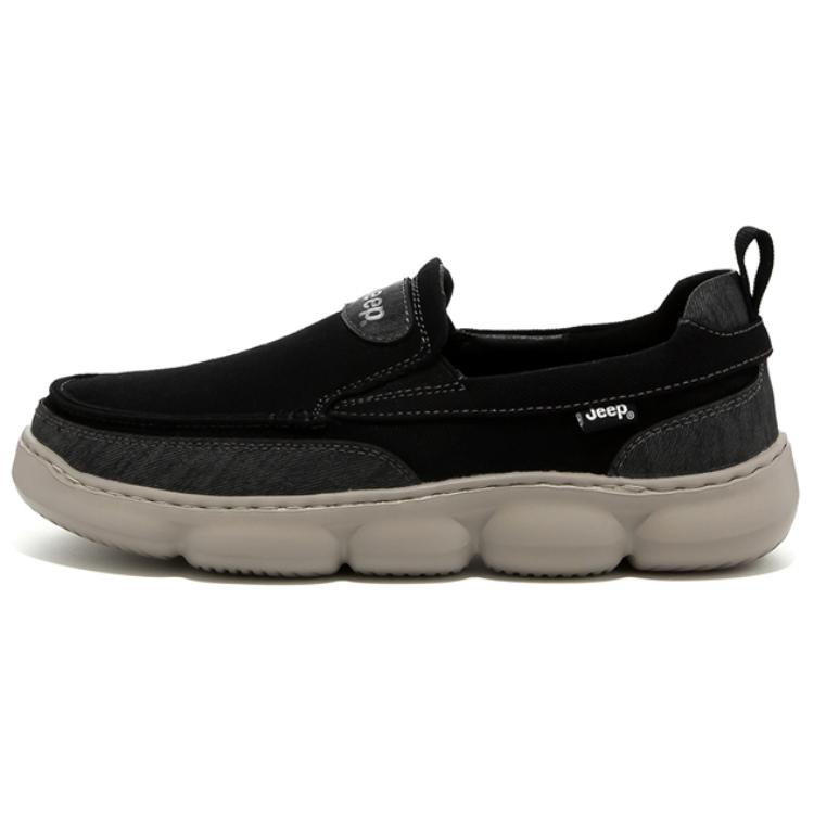 Jeep Low-Top Casual Shoes Men's Black