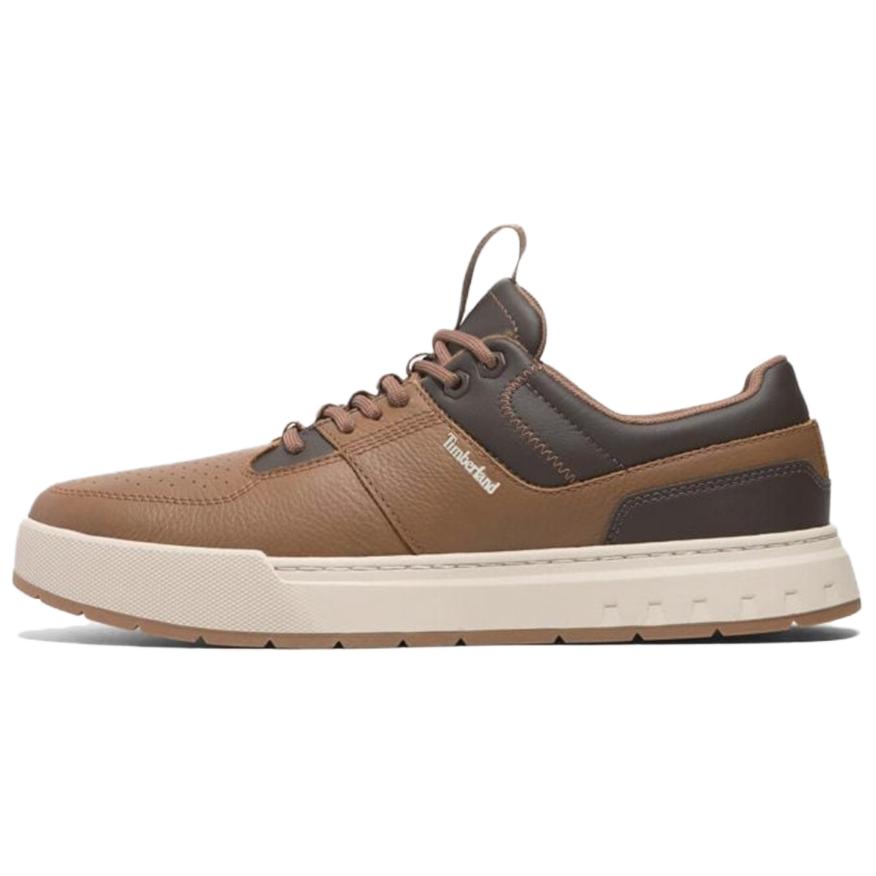 Timberland Anti-Slip Wear-Resistant Low-Top Casual Shoes Men's Rusty Red