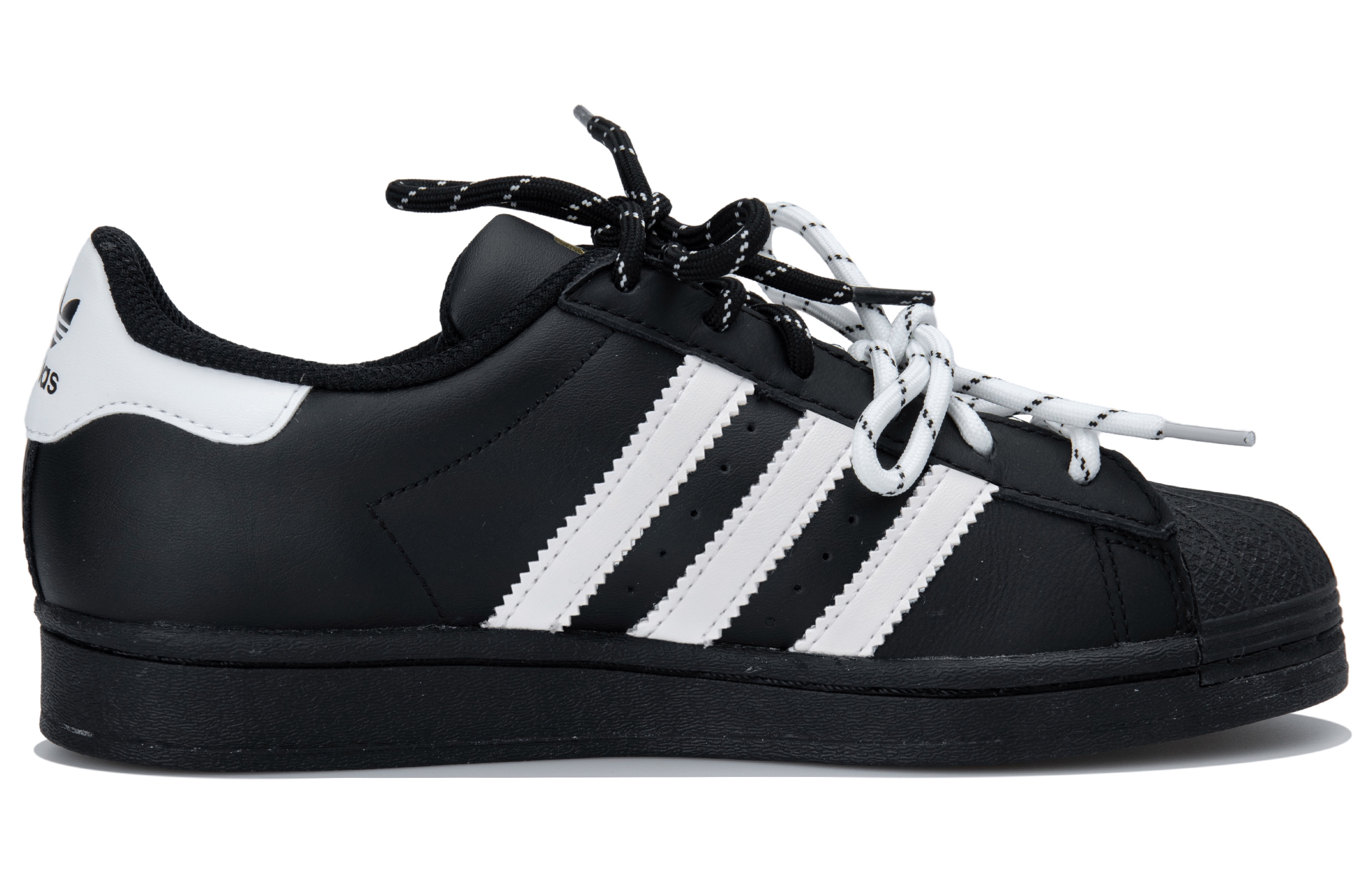 Adidas Originals Superstar 2 Low Top Skateboard Shoes Unisex Black White