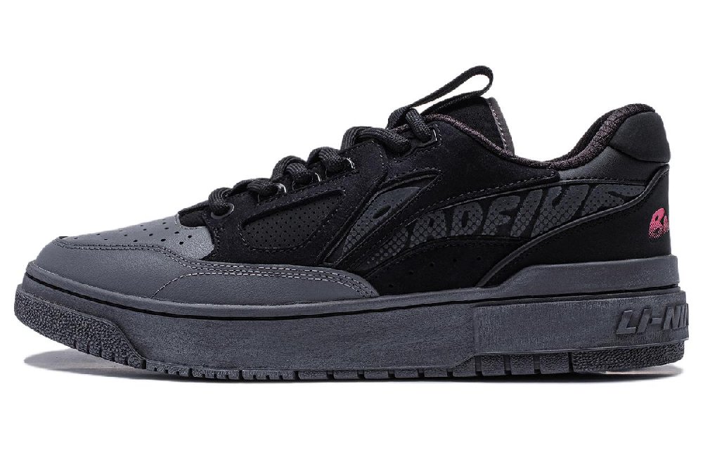 LiNing Rookie 2 Low-Top Skateboard Shoes Men's Black