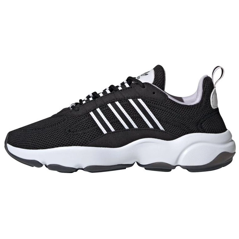 Adidas Originals Haiwee Slip Resistant Abrasion Resistant Low top Casual Shoes Women's Black White