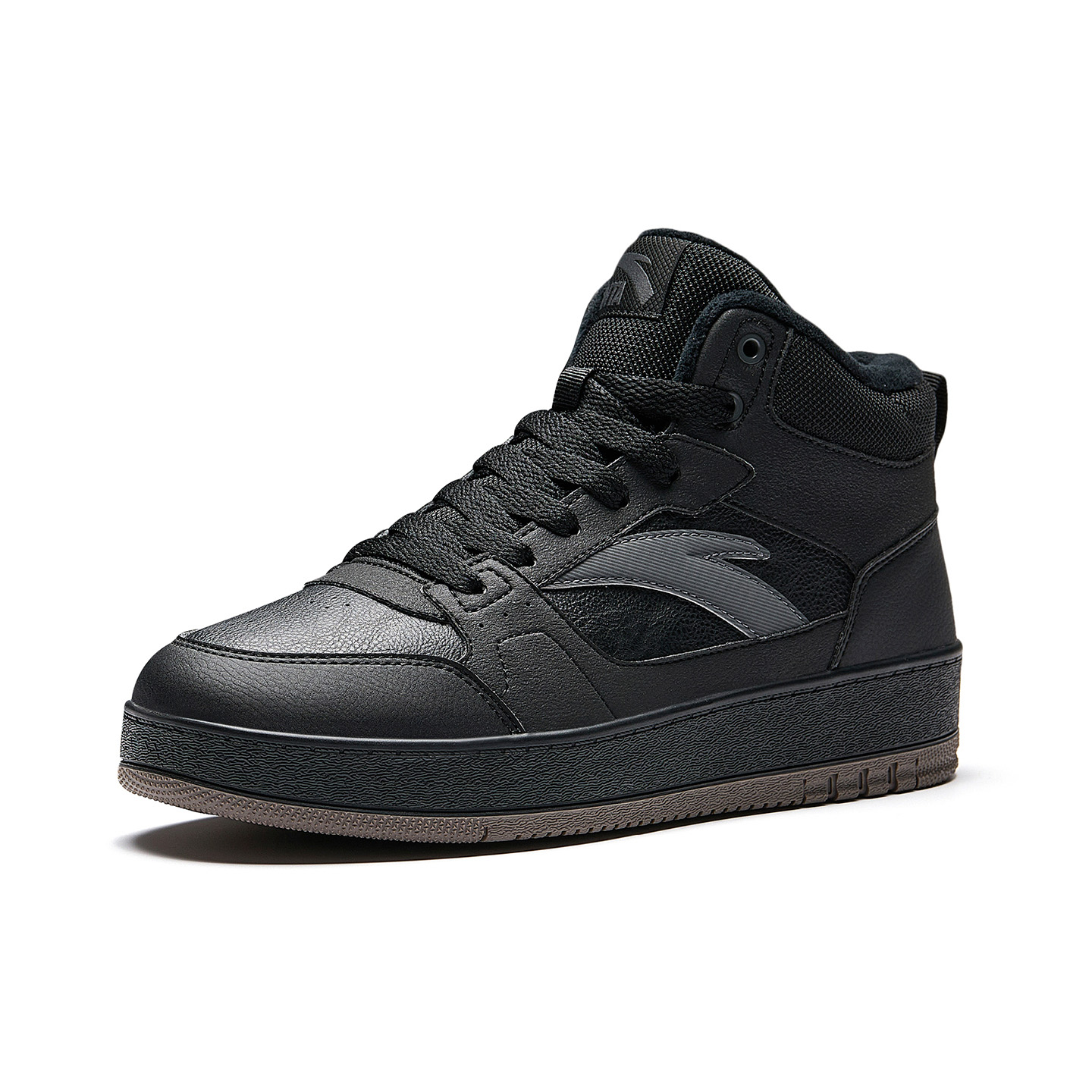 Anta Skateboard Shoes Men's Black/Castle Gray