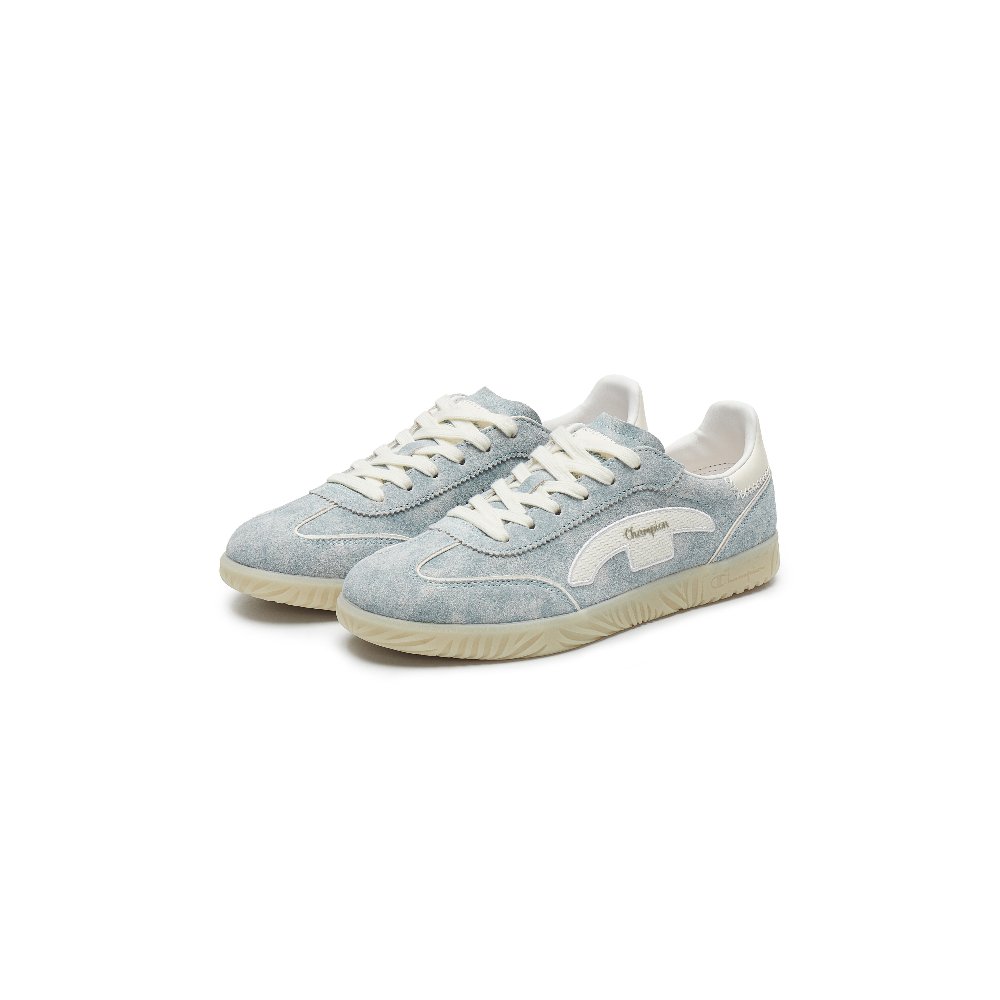 Champion Balance Low Top Skateboard Shoes Men's Navy Blue/Milk White