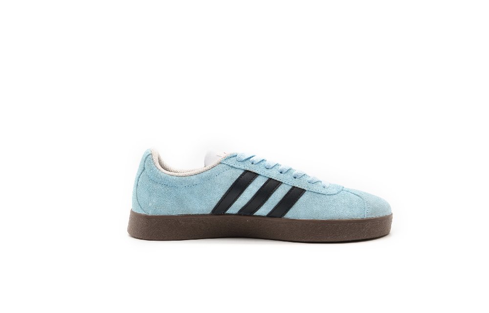 Adidas Neo VL Court Lifestyle Anti Slip Wear Resistant Low Top Skateboard Shoes Unisex Blue Black