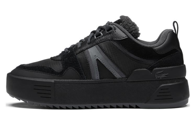 LACOSTE Low-Top Skateboard Shoes Women's Black