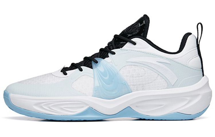 ANTA Wind Cave 3 Basketball Shoes Men's Low top ANTA White/Mirage Blue/Black