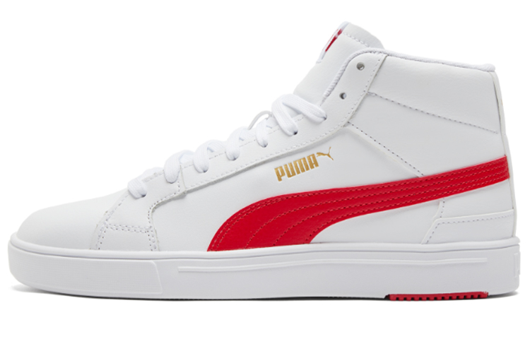 PUMA Serve Pro Lite Mid 'White High Risk Red'