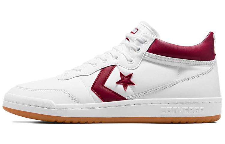 Converse Fastbreak Pro Leather Mid 'White Team Red Gum'