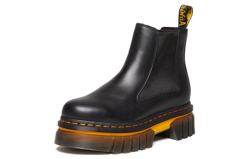 Dr.Martens Short Chelsea Boots 5cm Women's Black