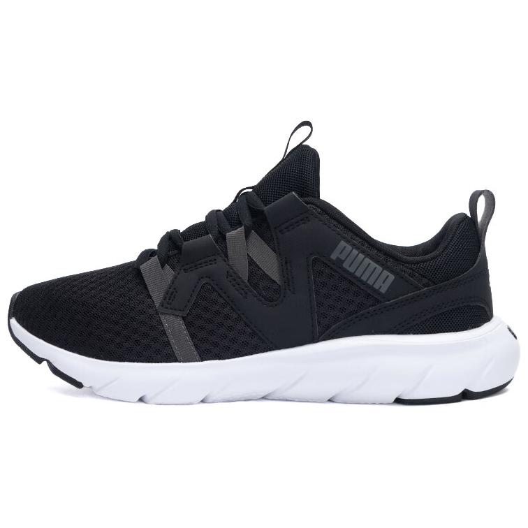 PUMA Anti Slip Wear Resistant Low Top Running Shoes Unisex Black White