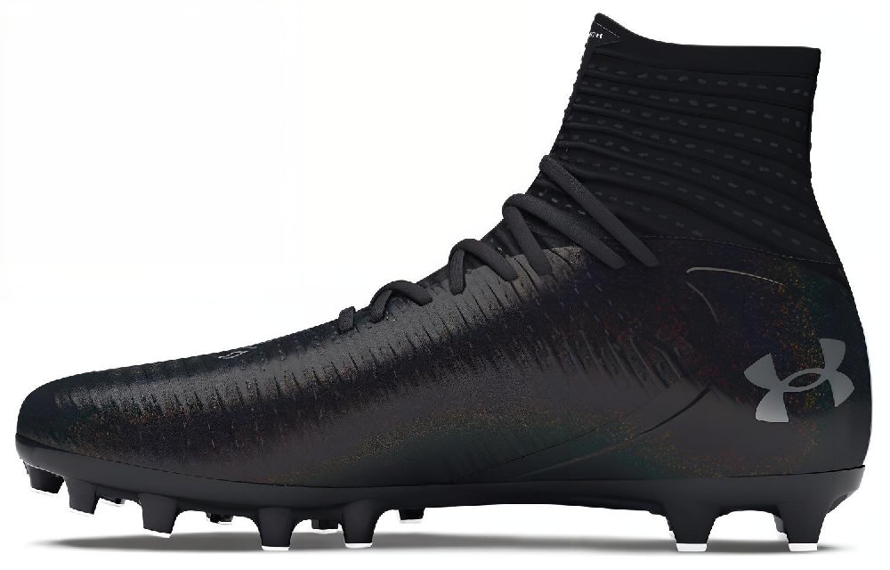 Under Armour MG Multi Ground Natural Ground Breathable Soccer Shoes Men's Black