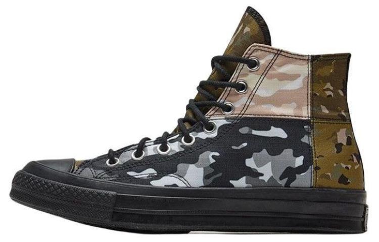 Converse Chuck Taylor All Star 70 Hi Patchwork Blocked Camo Black