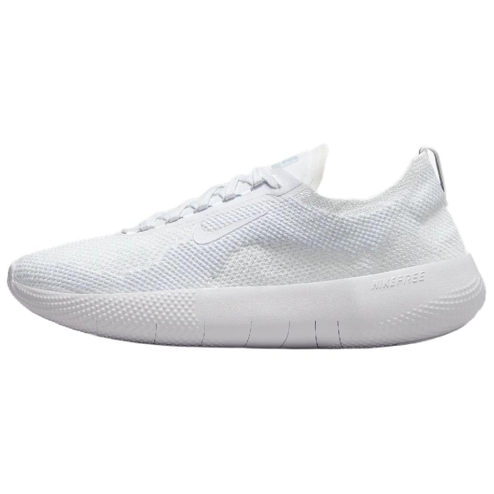 Nike Free 2025 Abrasion Resistant Breathable Support Low Top Casual Running Shoes Men's White
