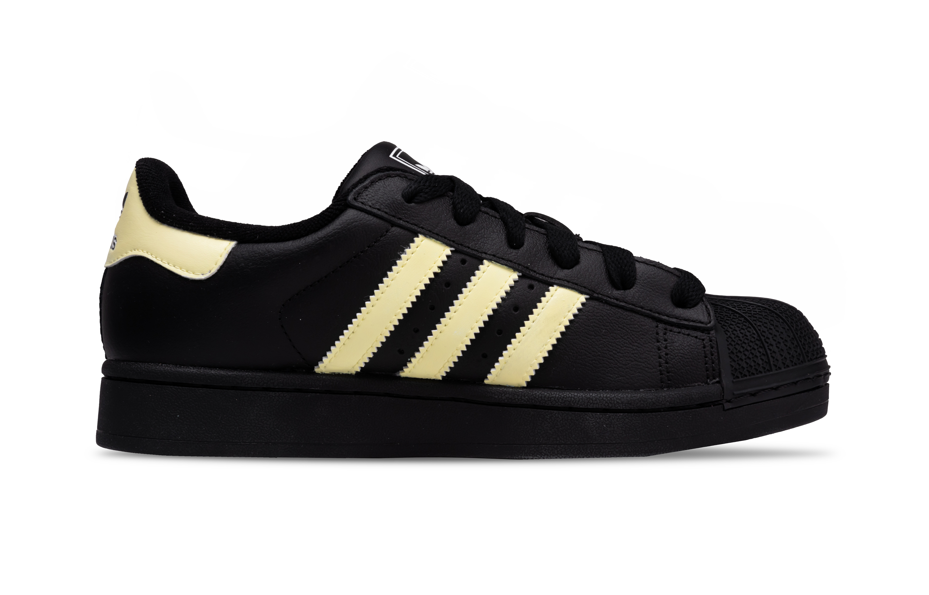 Adidas Originals SUPERSTAR Low top Skateboard Shoes Unisex Black Yellow