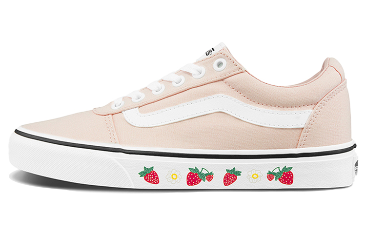 Vans Ward Pink Strawberry Printing Pink Women's