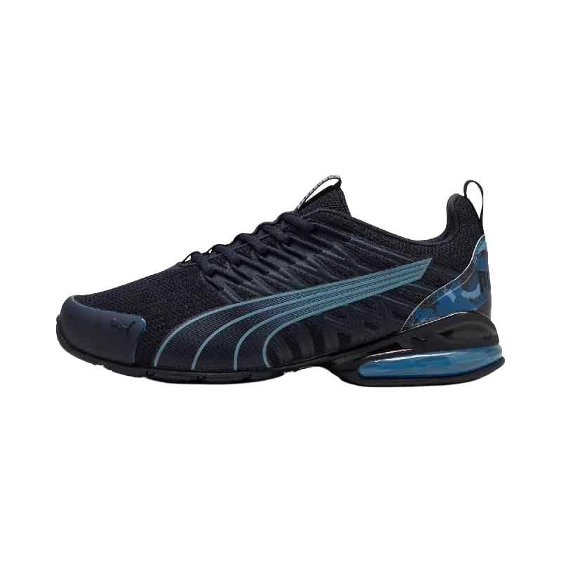 PUMA Voltaic Evo Abrasion Resistant Low Top Running Shoes Men's Black Blue