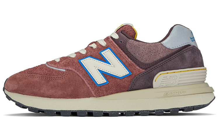 New Balance Беговые кроссовки Низкие Кирпично-красный Темно-фиолетовый Мужские