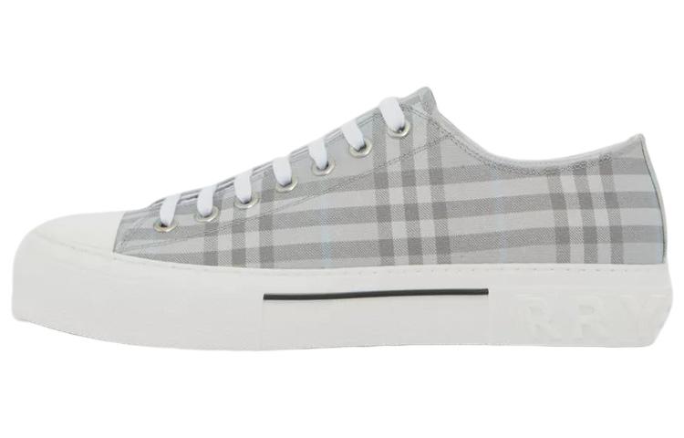 Burberry Vintage Check Cotton Sneakers Grey
