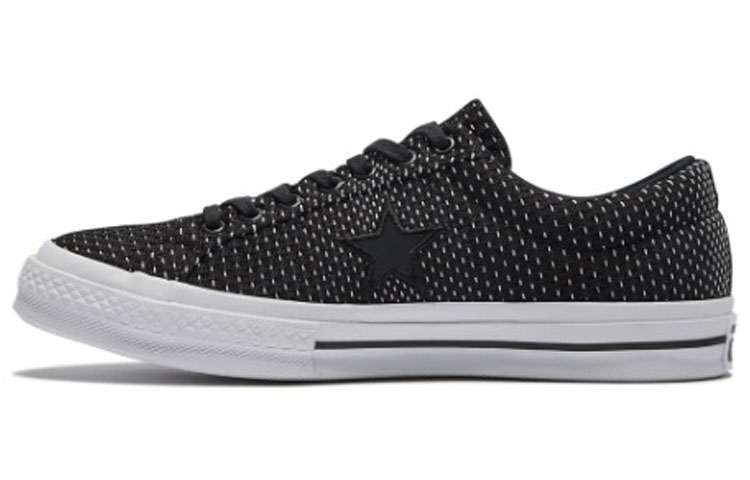 Converse One Star Black Polka Dots