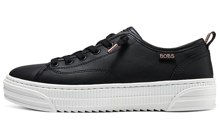 Skechers Anti-Slip Wear-Resistant Low-Top Skateboard Shoes Women's Black