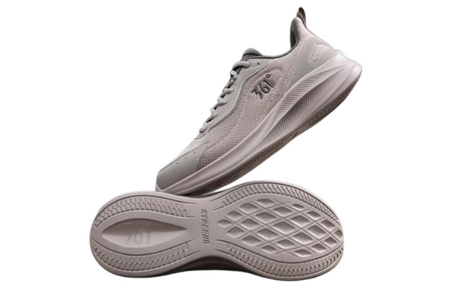 361° Cushioning, Breathable, Lightweight Low Top Running Shoes Men's Gray купить в интернет-магазине Yoocart с быстрой доставкой по России.