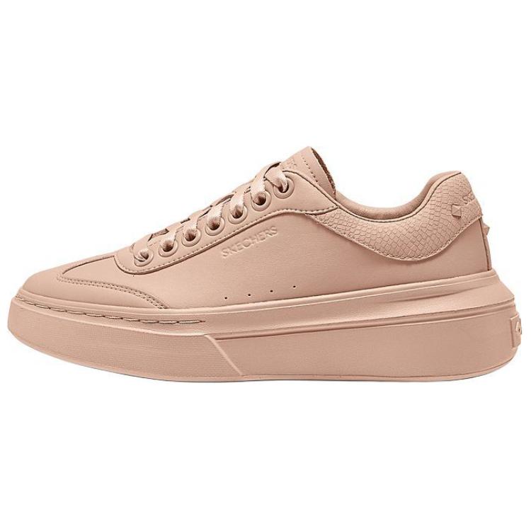 Skechers Court Classics Low Top Skateboard Shoes Women's Tan