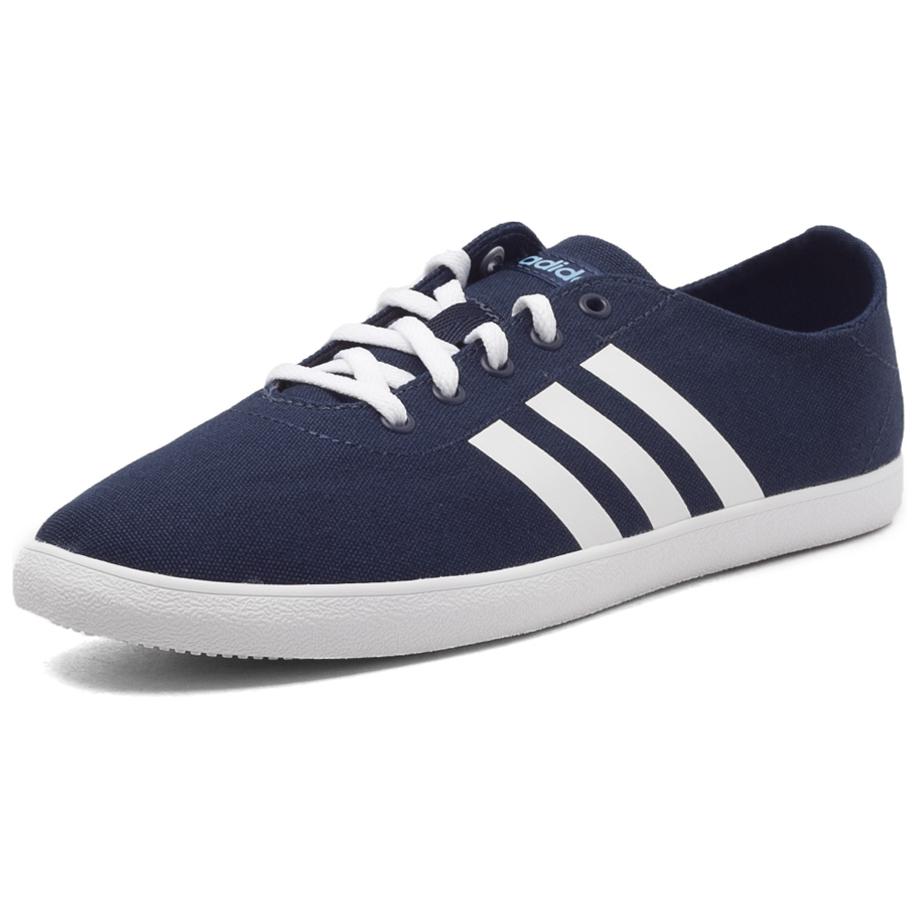 Adidas Neo Anti Slip Wear Resistant Low Top Skateboard Shoes Women's Blue