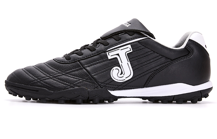 Joma TF Rubber Broken Studs Abrasion Resistant Coverage Soccer Shoes Black