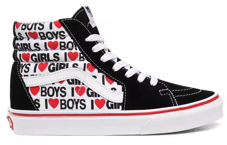 Vans Women's Sk8 Hi 'I Heart' купить в интернет-магазине Yoocart с быстрой доставкой по России.