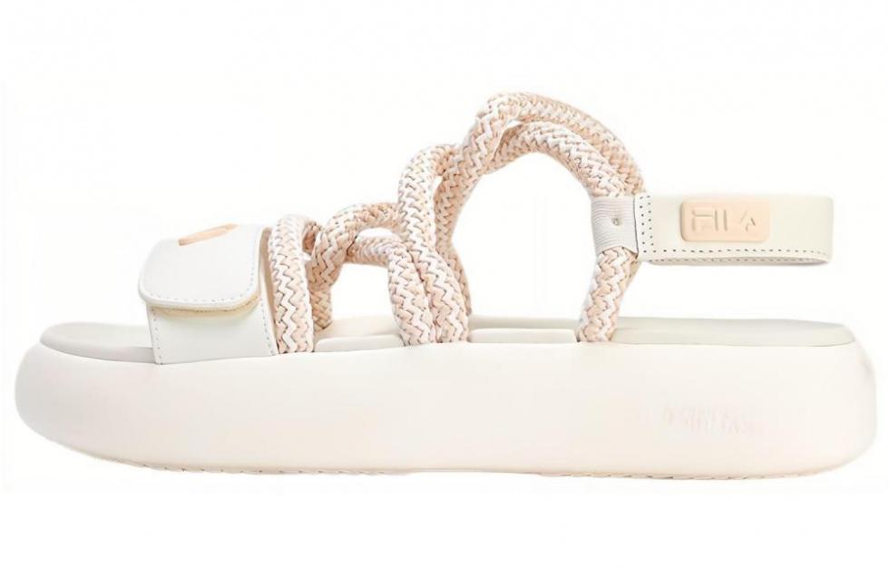 FILA Churro Sandals 'White Pink' Women's