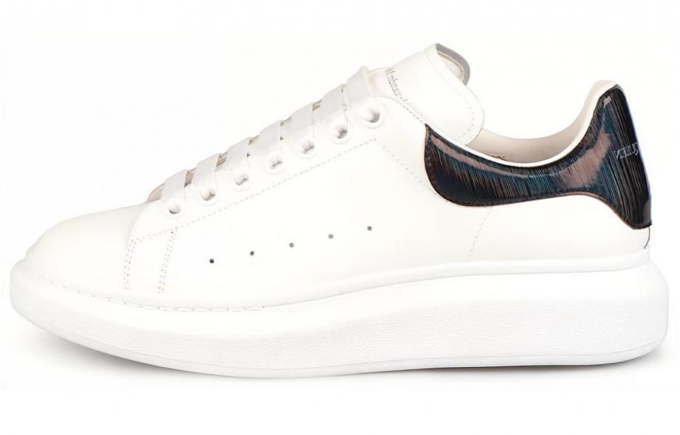 Alexander McQueen Oversized White Iridescent