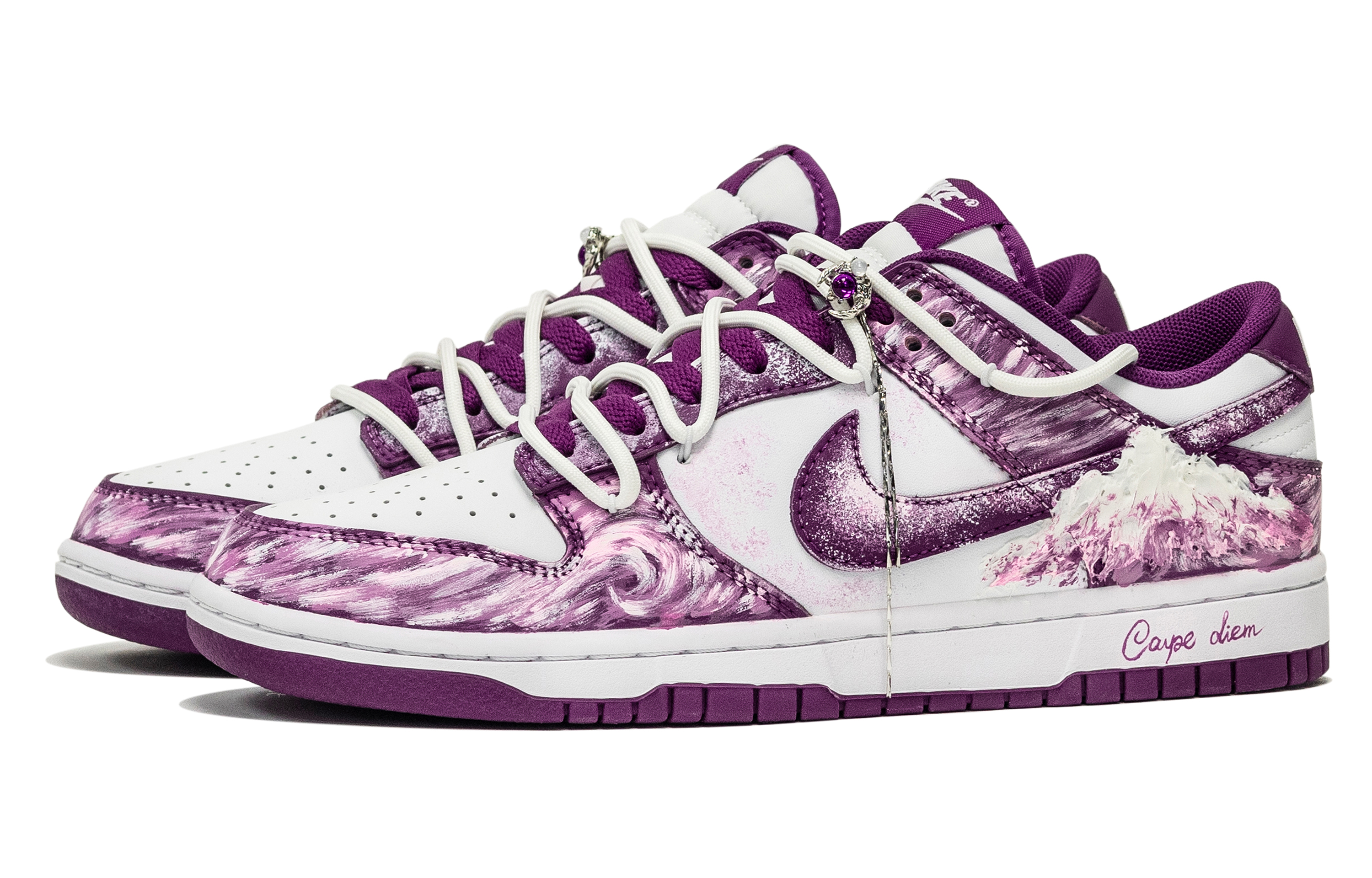 Nike Dunk Fantasia, Under The Mount Fuji Abrasion Resistant Low top Skateboard Shoes Unisex Purple купить в интернет-магазине Yoocart с быстрой доставкой по России.