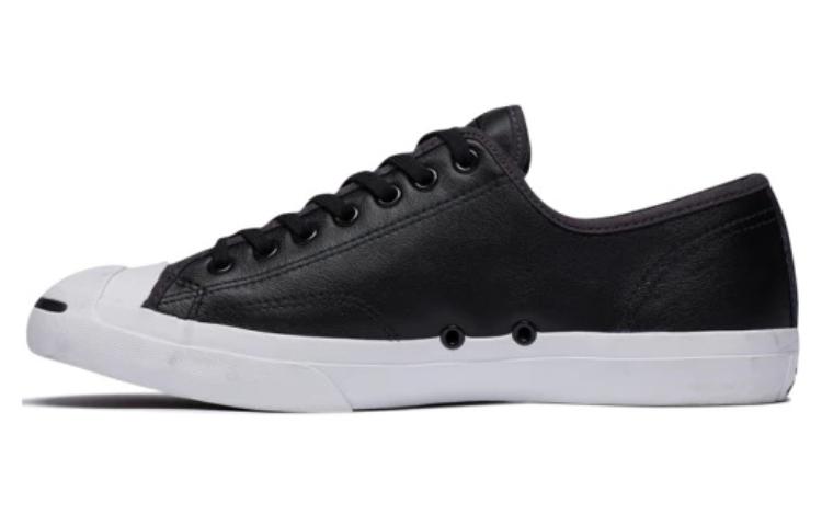 Converse Jack Purcell Slip Resistant Abrasion Resistant Low top Skateboard Shoes Unisex Black