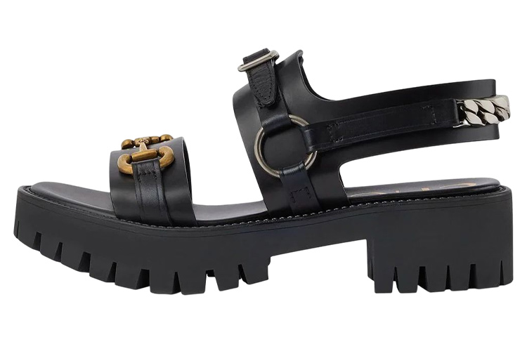 GUCCI Horsebit-detail Sandals