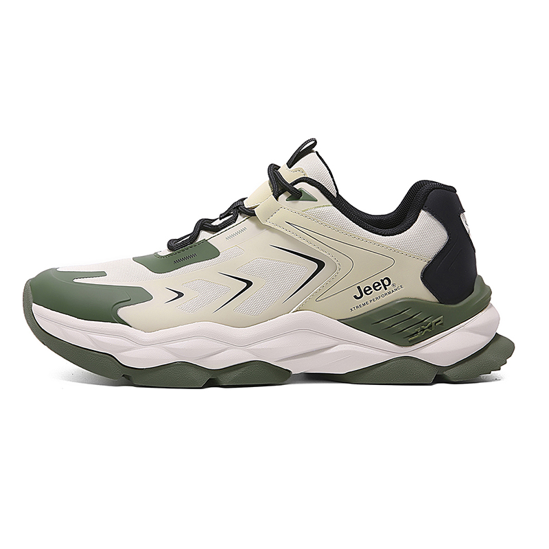 Jeep Low Top Hiking Shoes Men's Sand