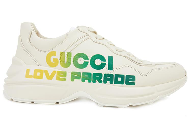 GUCCI Rhyton Love Parade Beige Yellow Green купить в интернет-магазине Yoocart с быстрой доставкой по России.