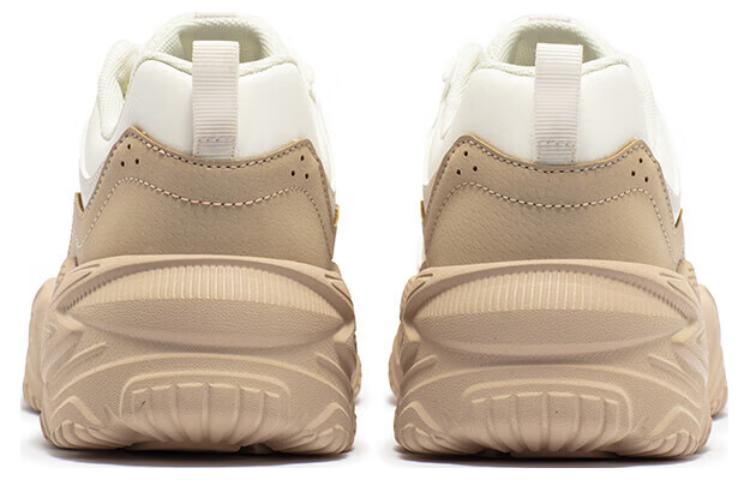 361° Ode Wear-Resistant Low-Top Chunky Sneakers Women's Feather White