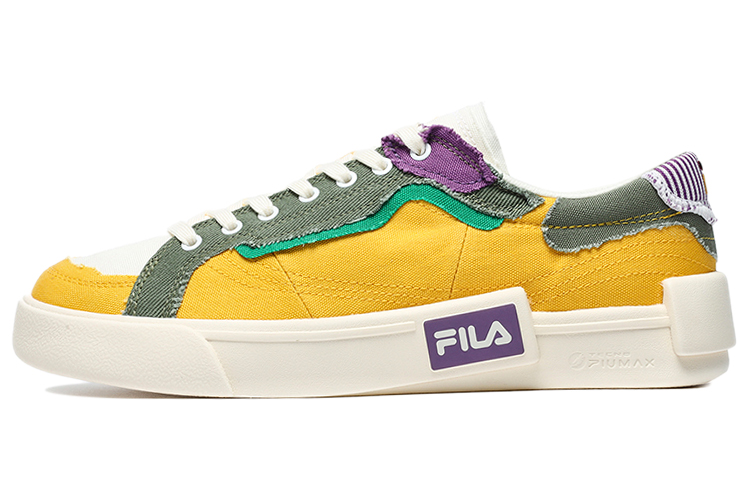 FILA FUSION Pop Skate Shoes 'Yellow Green White'