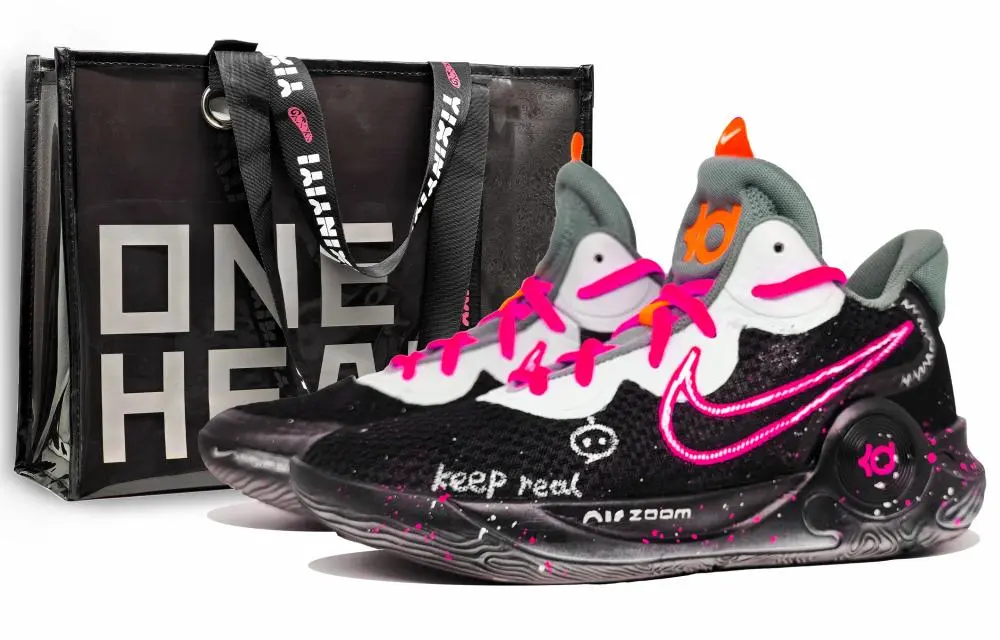 Nike KD Trey 5 IX Mid top Basketball Shoes Unisex Sunset Pink