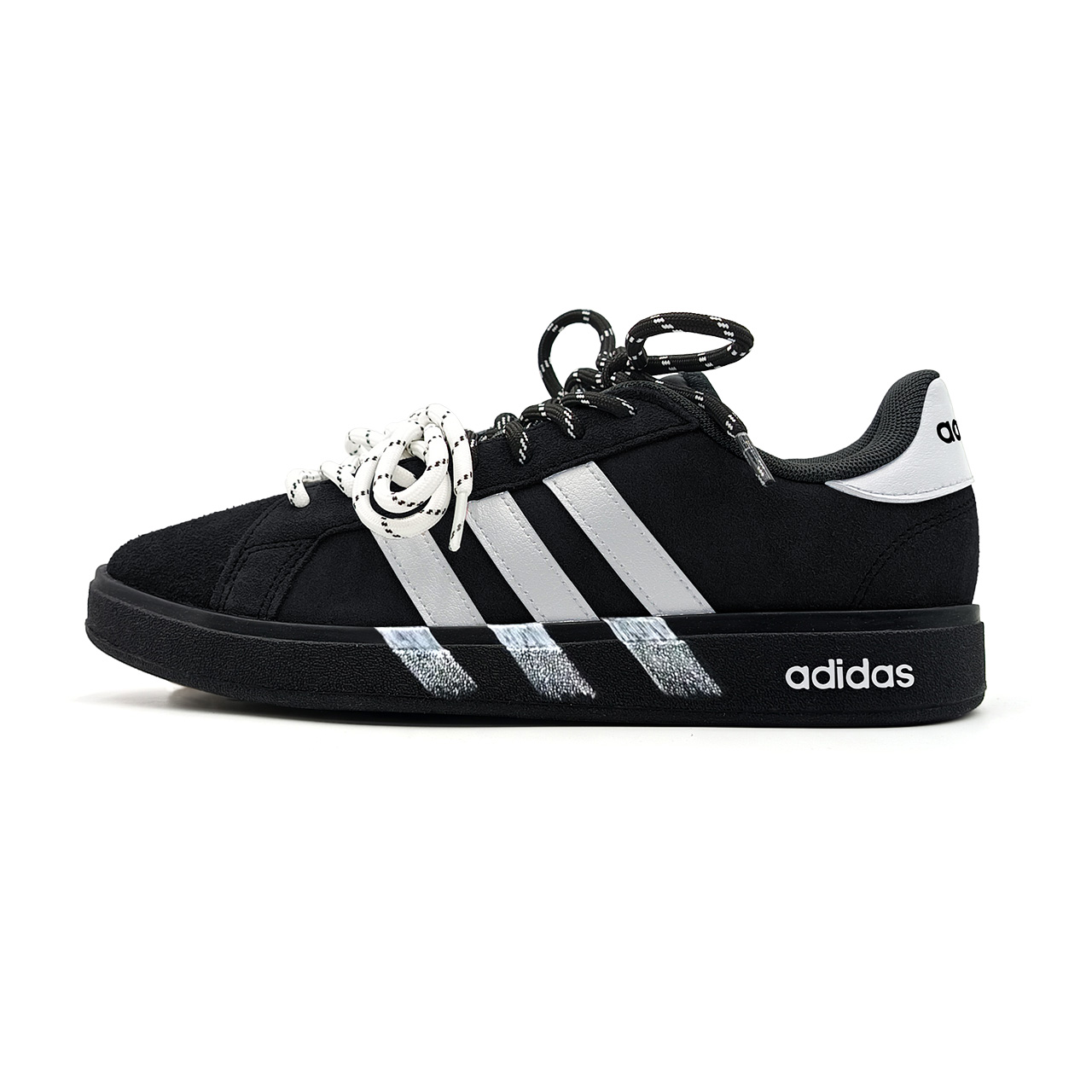 Adidas Skateboard Shoes Unisex Low top Black/White