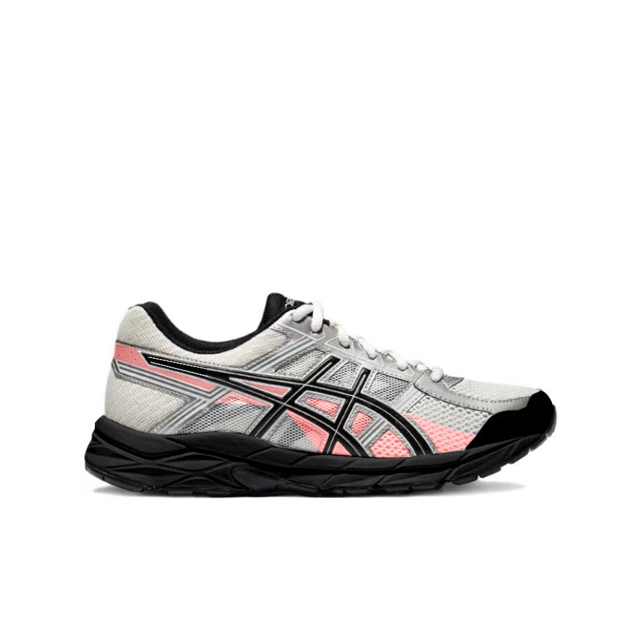 ASICS Gel Contend 4 Cushioning Abrasion Resistant Coverage Support Thermal Low top Running Shoes Unisex Pink